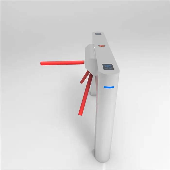 Tripod Turnstile Access Control   RFID Card Reader  QR Code With Face Recognition Three Gates Manufacturer Factory Price