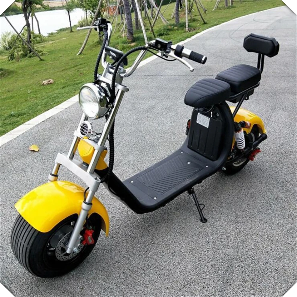 2025 Free Shipping New Arrival Disc Brake Electric Scooters for Men and Women With Steel Citycoco From Yidegreen Scooter Factory