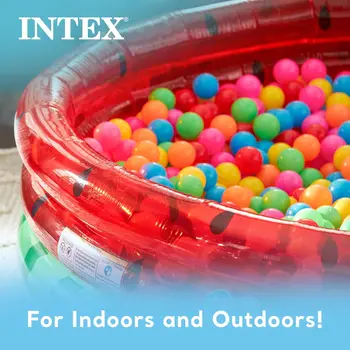 はな INTEX 58448スイカプール3リング水泳プールPiscine Gonflable
