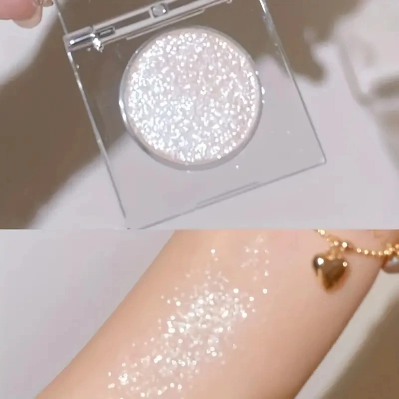 Custom Pearlescent Eyeshadow Palette Oem Cosmetics Manufacturers Waterproof Pearlescent Glitter Eyeshadow Private Label