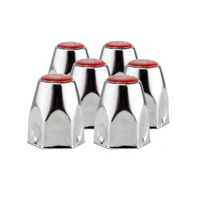 32/33 Hex Steel Chrome Customized Wheel Lug Nut Covers Buy Steel