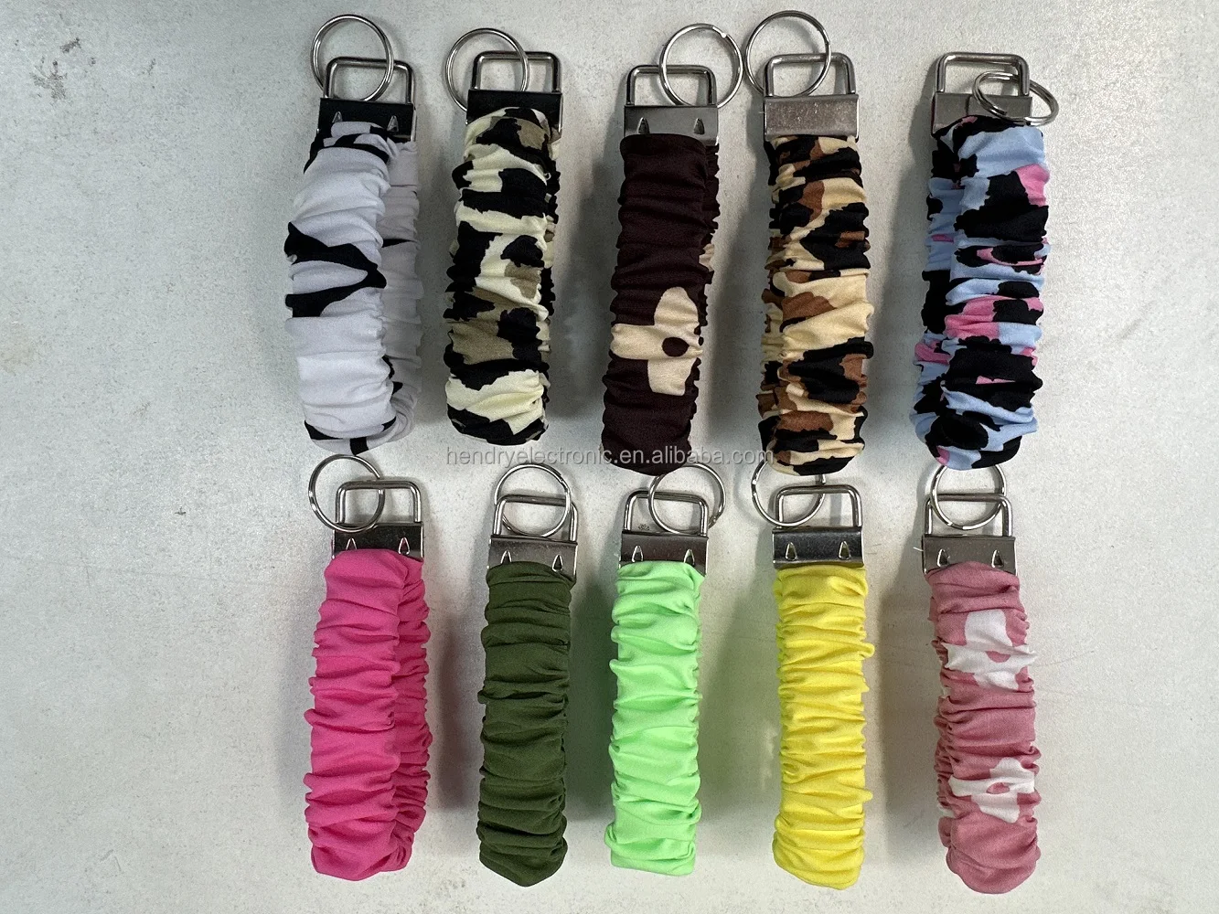 New Arrival Self Defense Keychain Hair Accessories Customized Pattern
