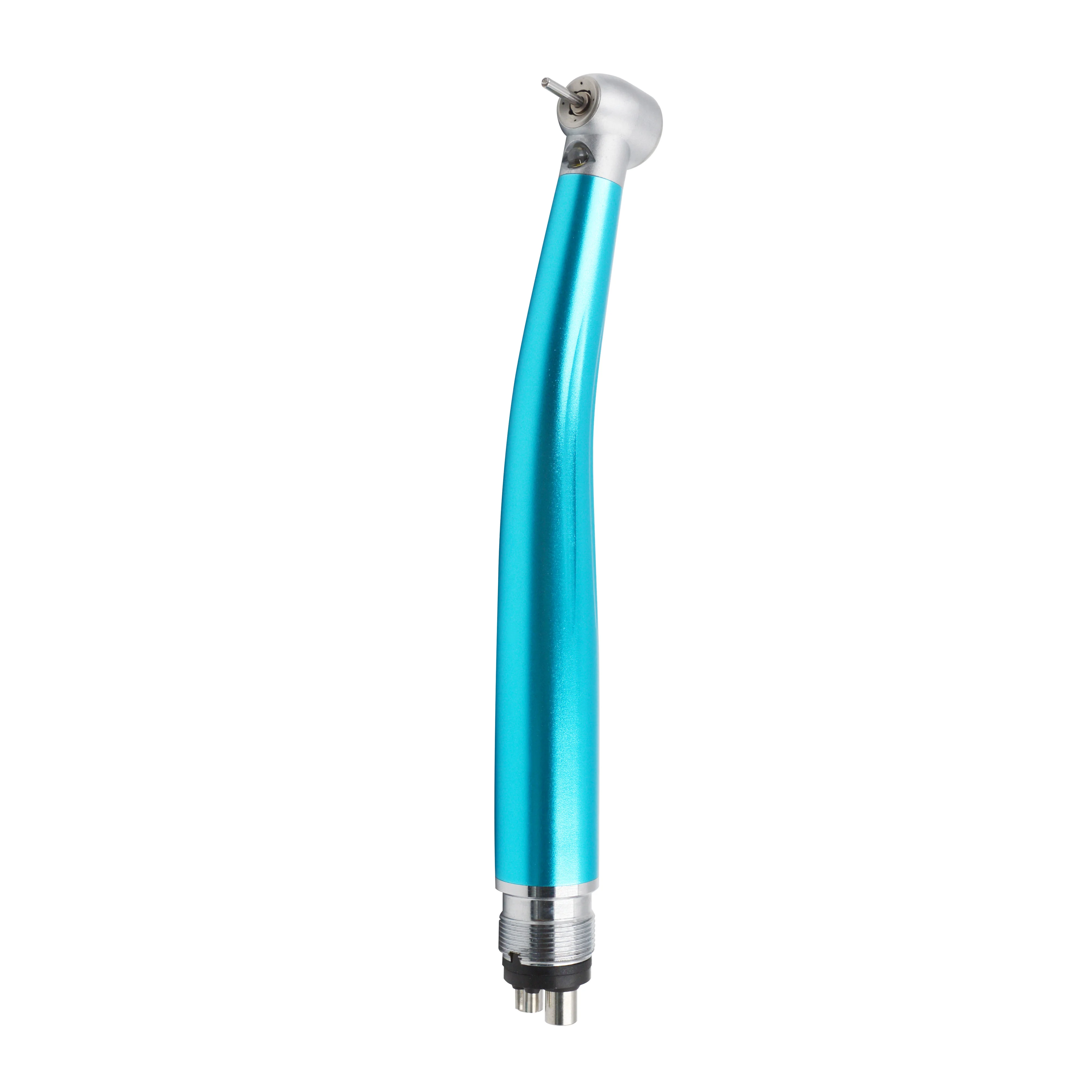 Colorful Push Button 2 Hole or 4 Holes Electric Turbine High Speed Dental Handpiece