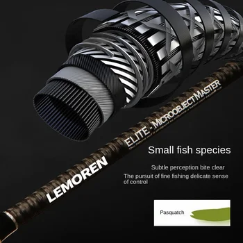 CHEERY Elite Horse Mouth for Micro Rod Stream Ejection Fishing Rod with Fuji Ring Guides Carbon Cork Handle 1.6m Soft Tune – Soft Lure – view 5