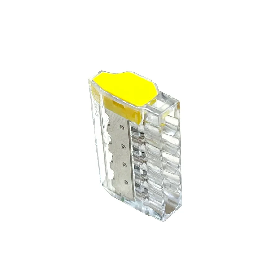 5 Pin Compact Push in Wire Connector for Wiring up to 4mm2