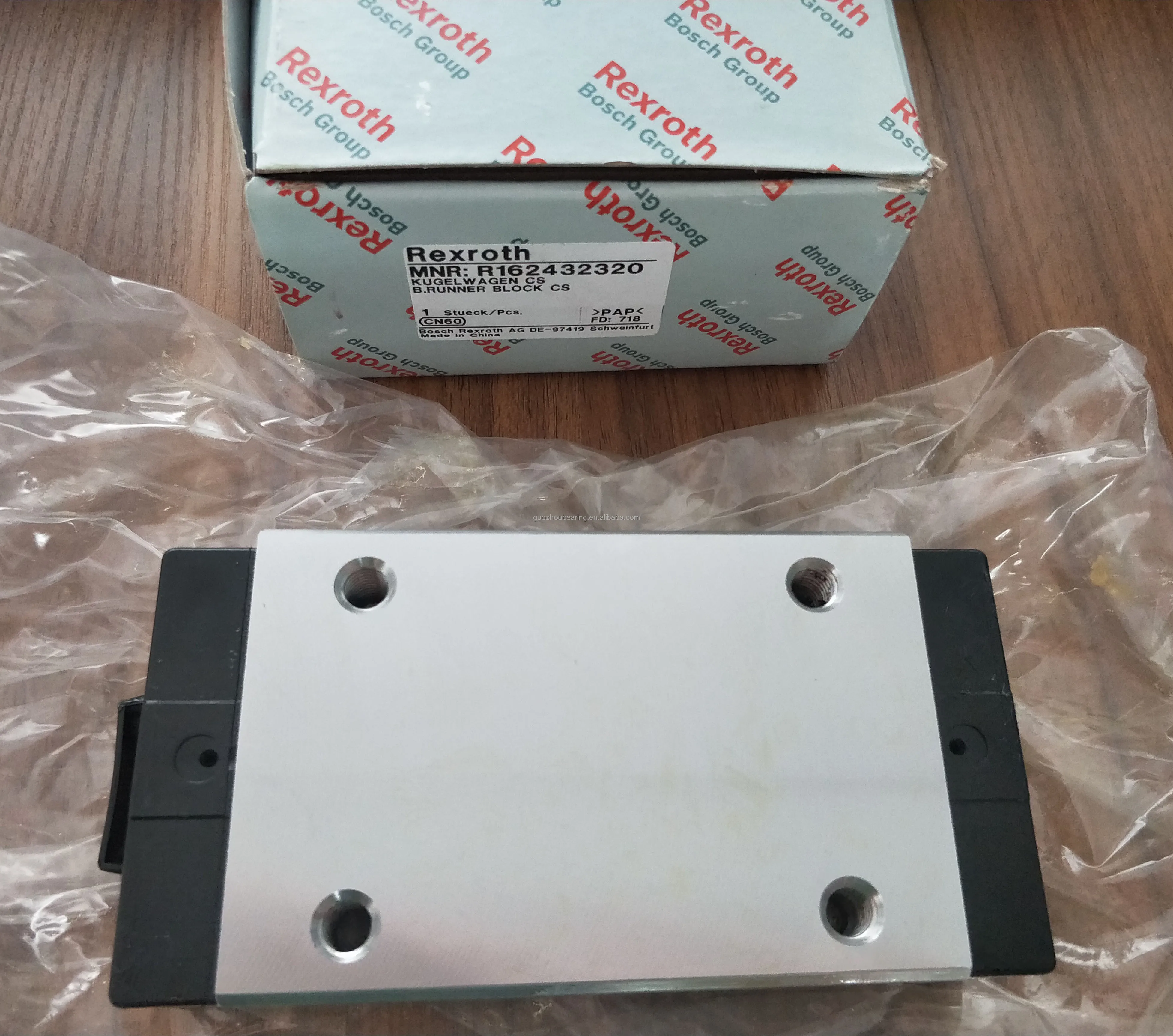 Original Rexroth Linear Guide Slide Block R162471420  R 162471420