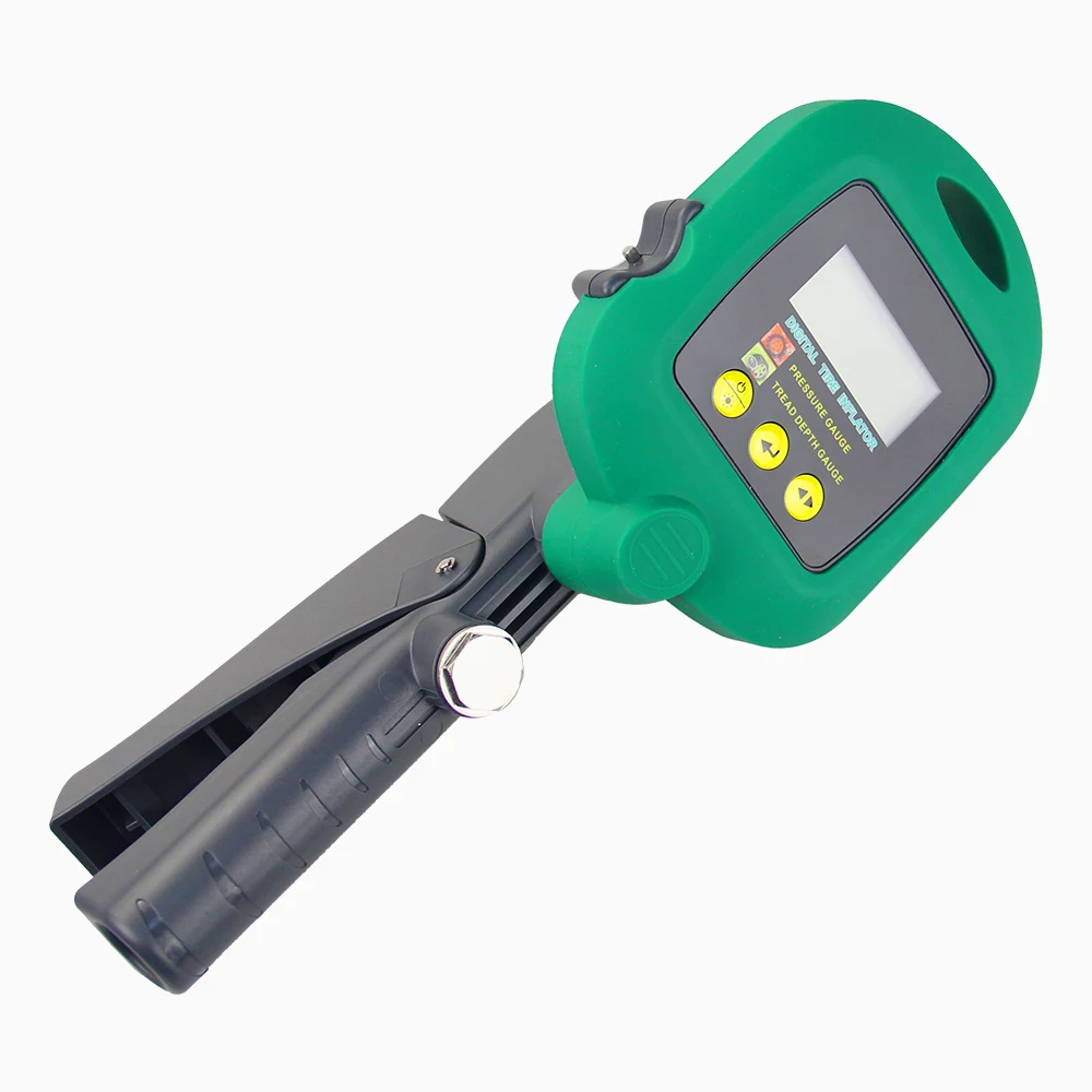 Портативный интеллектуальный цифровой насос duoyi dy19 для накачивания шин с манометром давления и глубины протектора