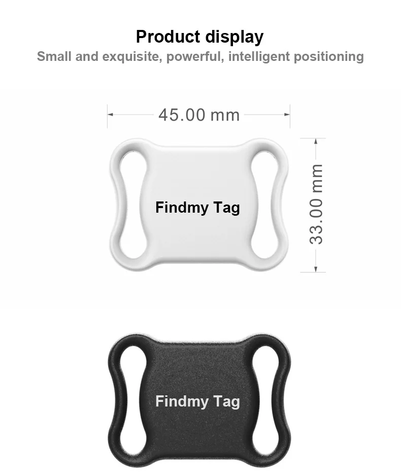 Hot Findmy Tag Global Smart GPS Tracker BT Wireless Locator AirTag Key Finder for Pets Cats Dog Wallet Bag Car Valuable Suitcase