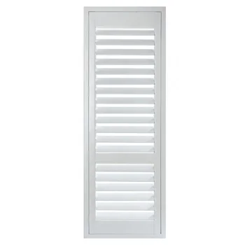 wholesale interior 89mm louver window basswood plantation shutters from china