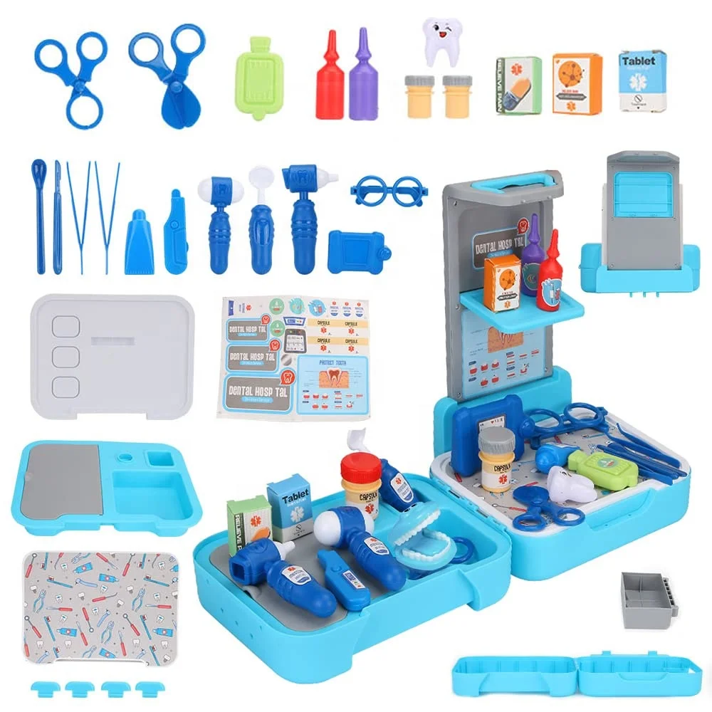 Докторский Набор для ролевых игр игрушечный ролевой набор с суперулыбкой стоматологический