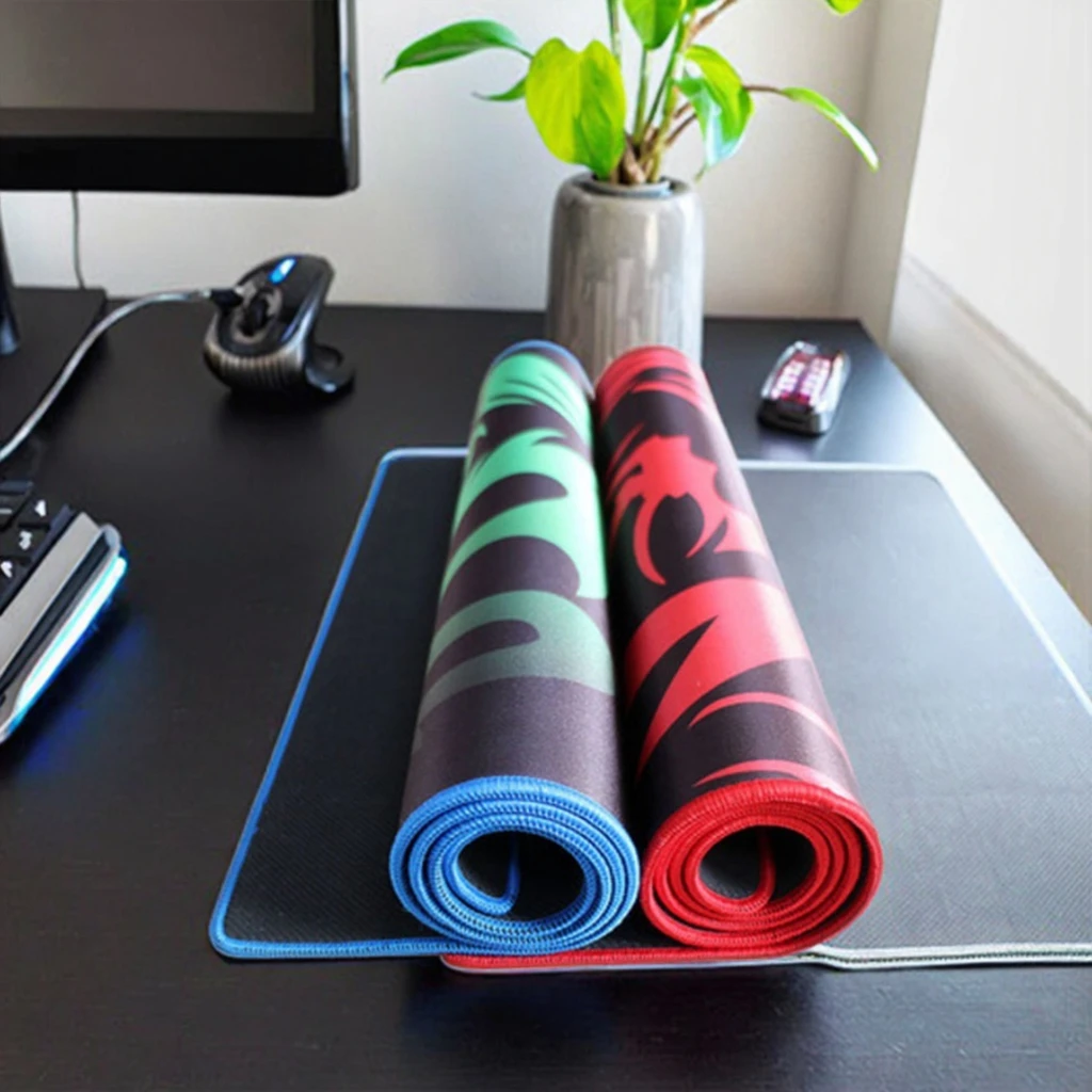 High Performance Overlocking Heated for Computer Use in Household Settings Custom Printed Large Square Gaming Mouse Pad