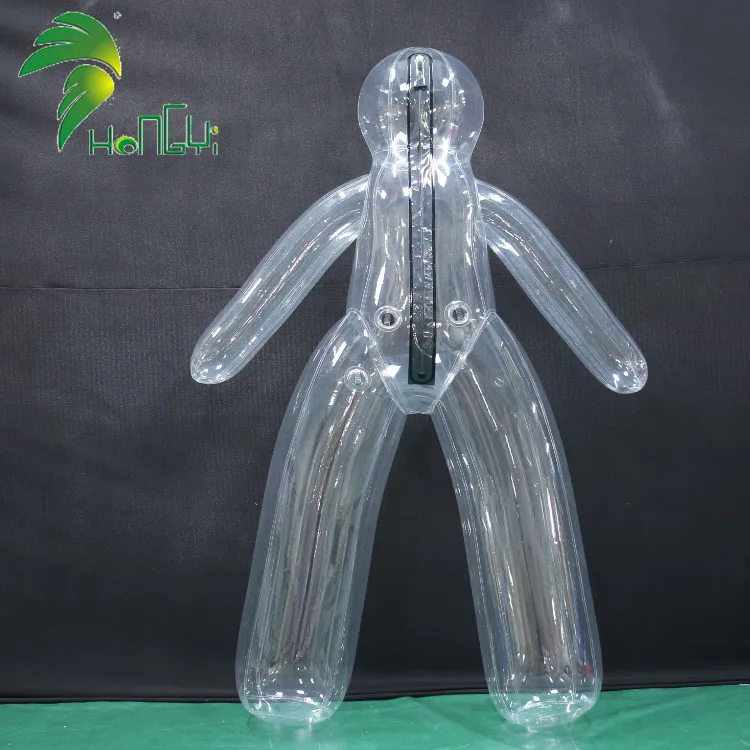 Transparent Rubber Suit Inflatable / Custom Inflatable Costumes Funny Inflatable Costumes