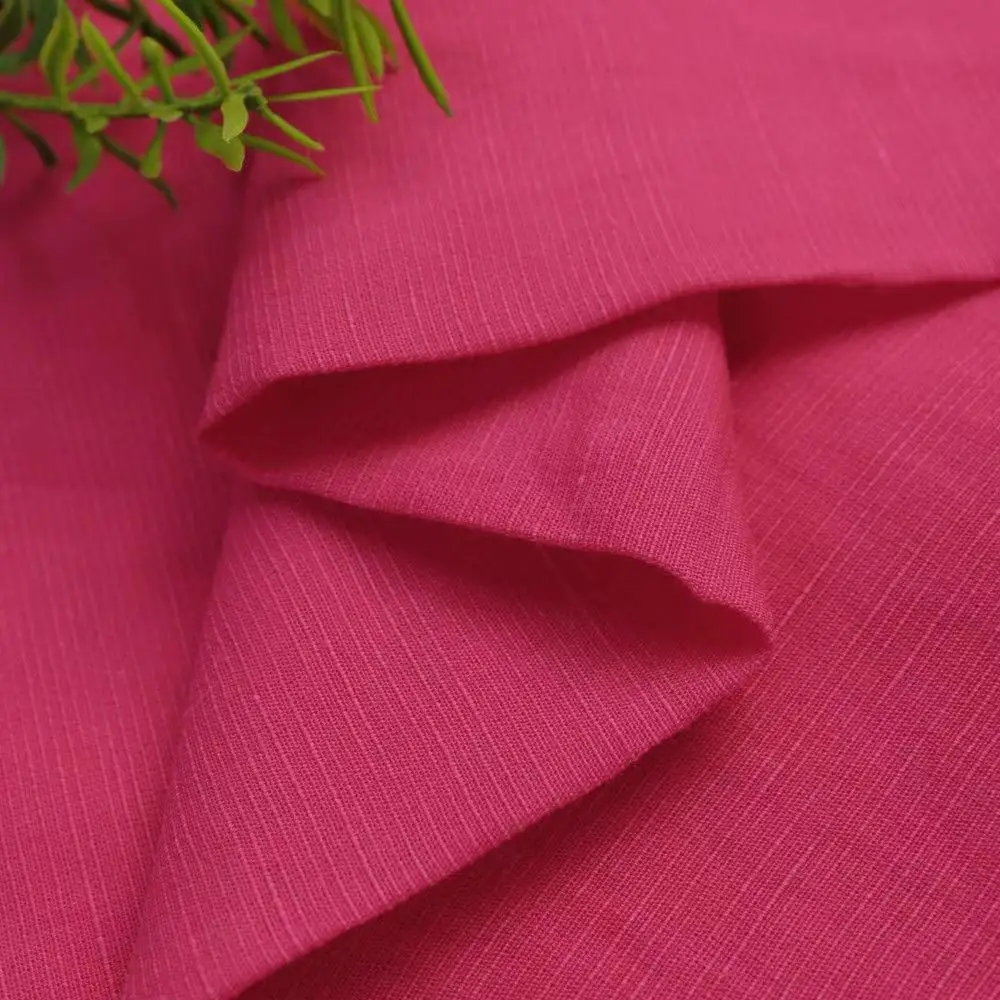 E28 высокое качество Тенсел льняная жоржет однотонная окрашенная ткань для платья 22 цветов в наличии продажи