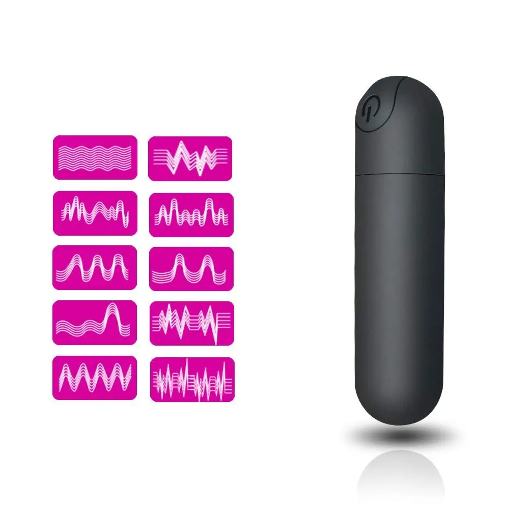 Bullet Vibrator With String Double Penetration Extreme Strong Sex Female Anus Vagina Men Adult Toys Silicone Horse Eye