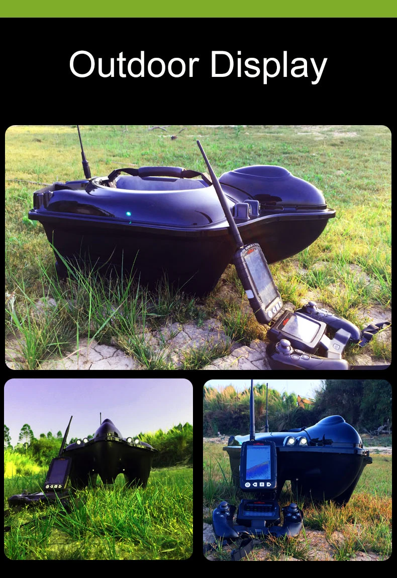 Boatman Fighterpro Bait Boat Gps Autopilot 500m Distance Fishing Bait