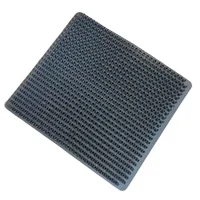 Lot De 8 Tapis Nid Poulet Orange 30x30 Cm - Tapis Nidification Doux Lavables Pour Poulailler, Pigeons, Canards