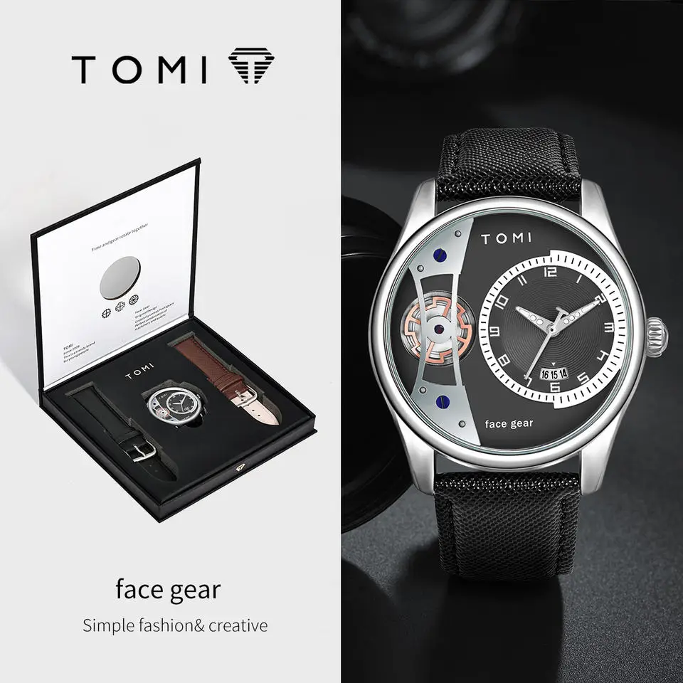 TOMI T105 Hot Sale Men's Business Quartz Watch High Quality