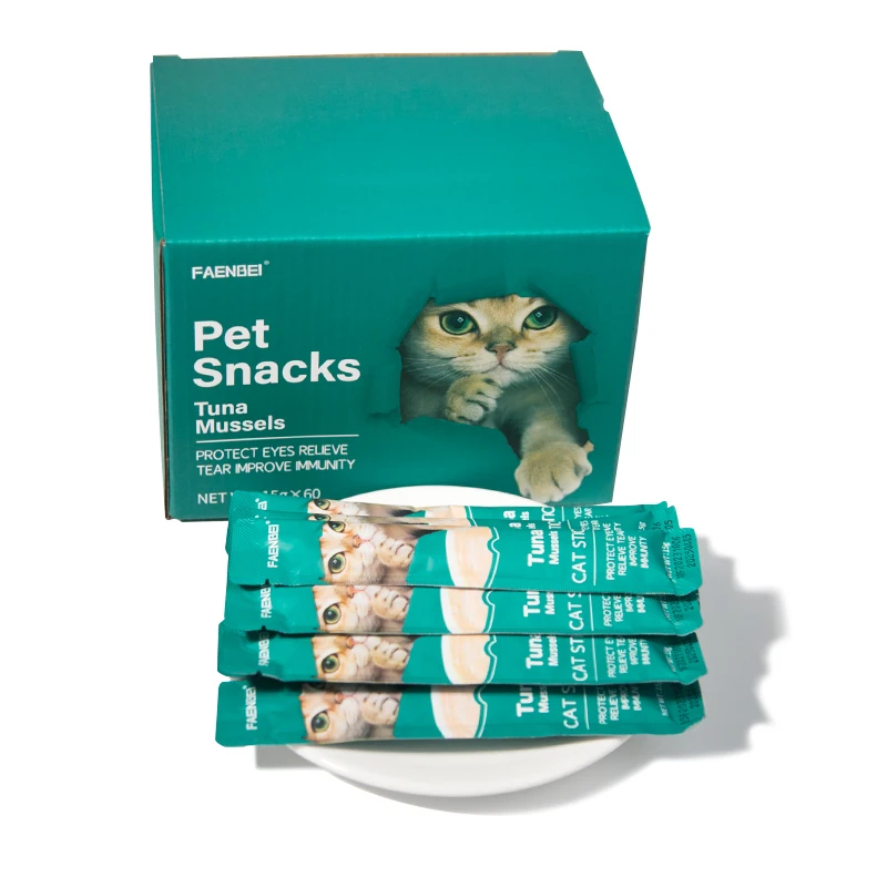 Cat Snack Liquid Wholesale Wet Cat Food Bar Private Label Creamy Treats