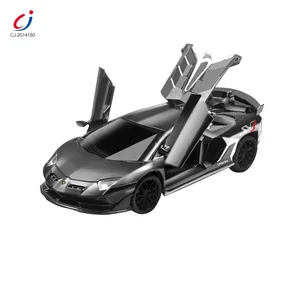 Chengji Open 3 Doors Diecast Metal Mini Alloy Car, Pull Back Die Cast Cars Alloy 1 32Scale Diecast Model for Boy Toy