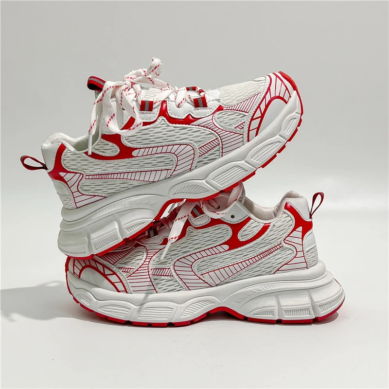 2023 New Spring and Summer Running Shoes All Casual Small White Shoes Platform Shoes