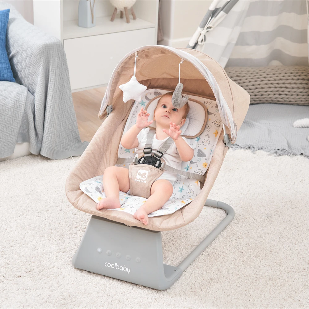 RS003 Cool Baby Rocking Chair Electric Baby Swing for Newborn Boy and Girls With Enabled Bluetooth details