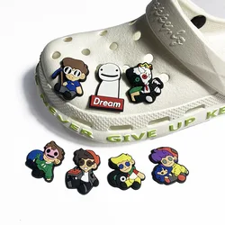 2022 stock new product cartoon character teenager funny clogs shoes charm