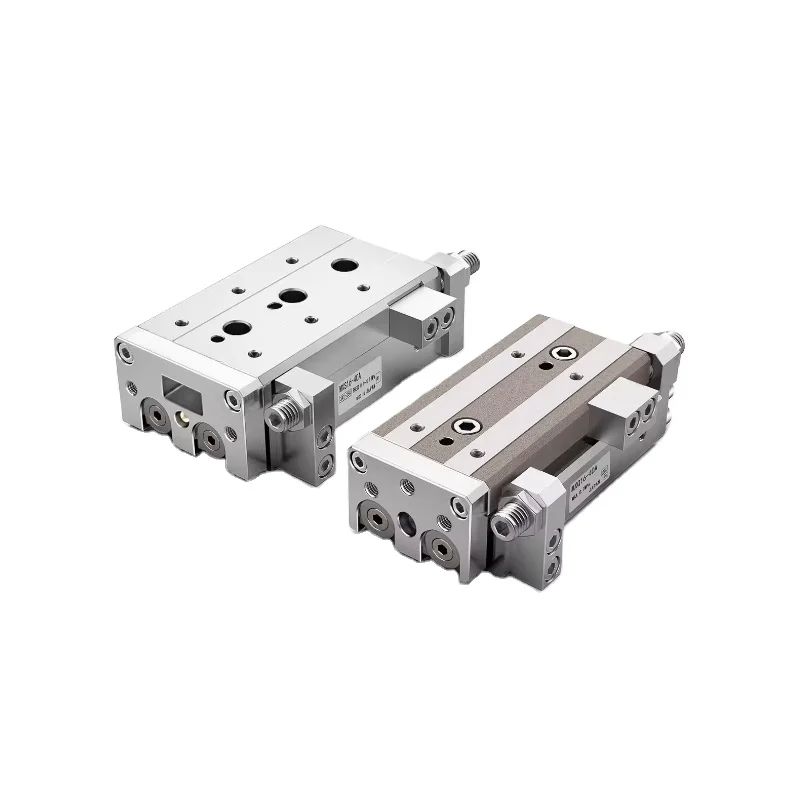 2024 new products SMC type precision pneumatic cylinderlinear guide slide table cylinder HLS/MXS 8/12/16 Ssries