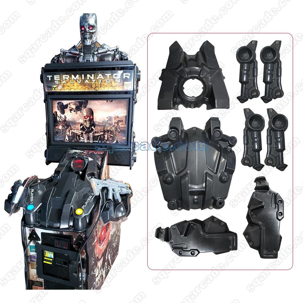 Terminator Gun Machine Coin-operated Shooting Game Machine Terminator 4 Game Machine Parts ...