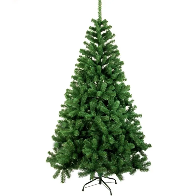 Christmas tree Green metal stand Xmas artificial tips 5ft 6ft 7ft 8ft decoration 