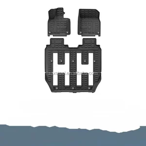 For  Rox 01 Car  24-25 Six-seat/Seven-seat Fully Eco-friendly TPE Floor Mats Floor Mats for the Trunk and Main Area