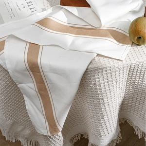 Absorbent Lint Free Quick Drying Tea Towel Soft Durable Non Scratch Glass Cloth Friendly Napkin for Dining