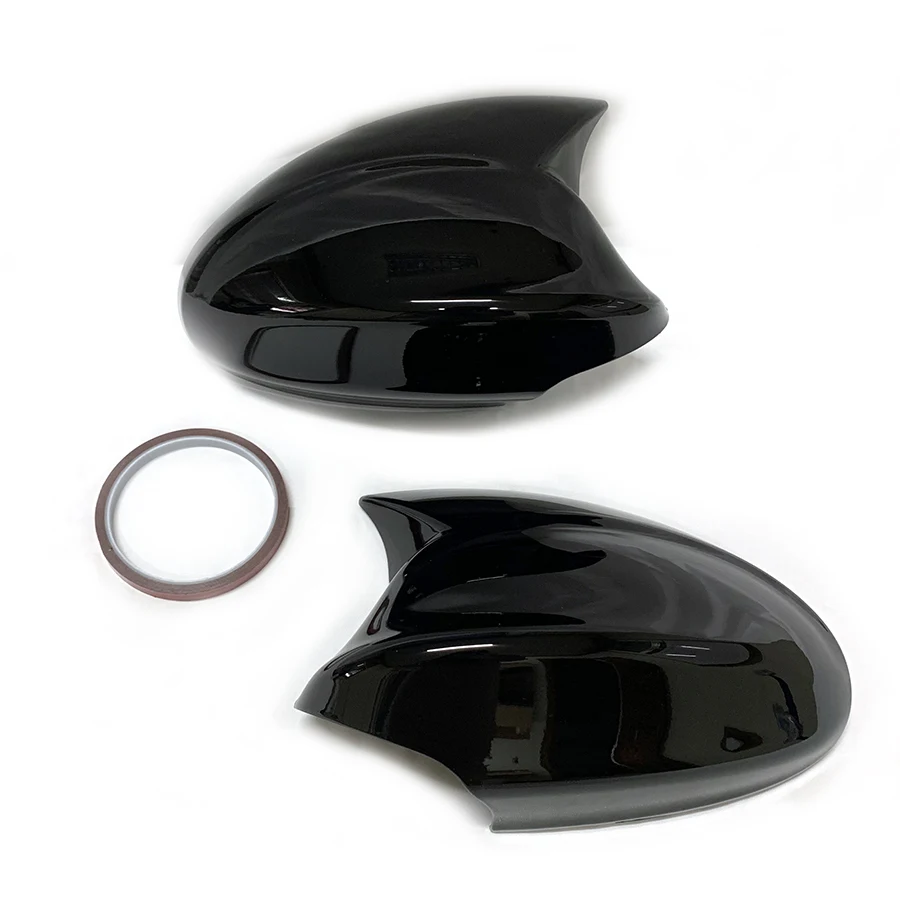 product tiypeor high quality ox horn style mirror cover for bmw 3 series e90 2005   2007  car parts replacement rearview mirror cover-9