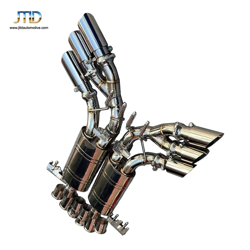 Stainless Steel Valvetronic Exhaust For Mercedes Benz Muffler Exhaust