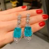 Paran blue ear studs
