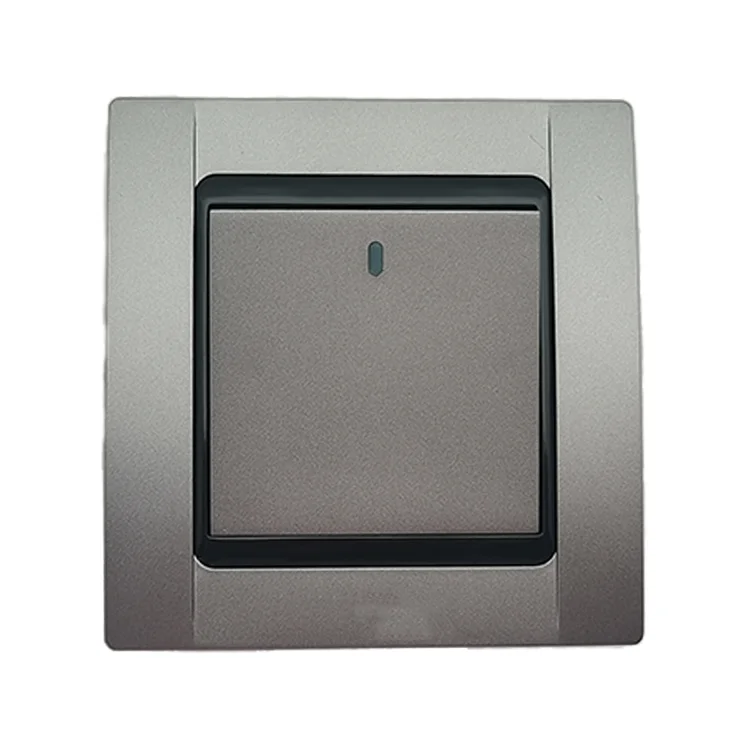 Professional Manufacture Beautiful Design Rose Gold Home Factory Kenya Wall Switches 1 Gang 1 Way 2 Way