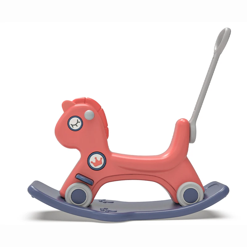 ABST HDPE современный Малыш для детского сада оптом пластиковая детская игрушка лошадка-качалка игрушка для детей