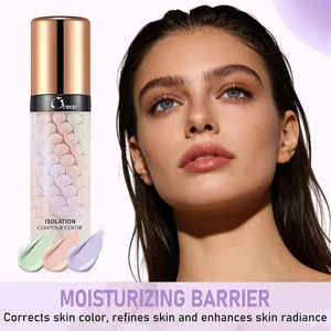 3 Colors Tinted Moisturizing Makeup Base Facial Serum Custom Natural Makeup Isolation Cream Oil Control Makeup Primer for Face