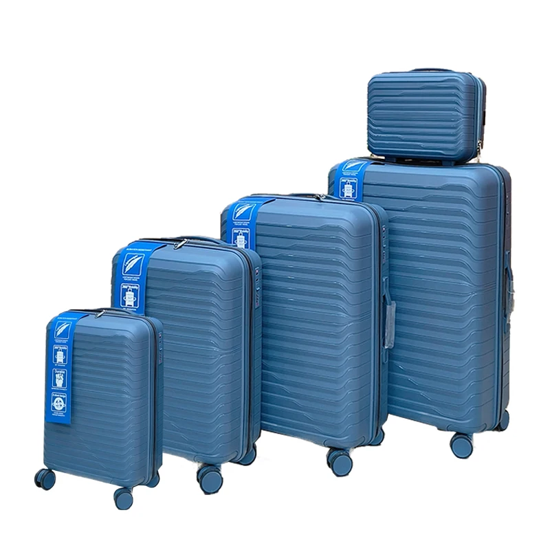 Marksman Unisex PP Suitcase Set Big Capacity with Spinner Caster and Zipper  Closure Long Distance Travel Luggage at an Price