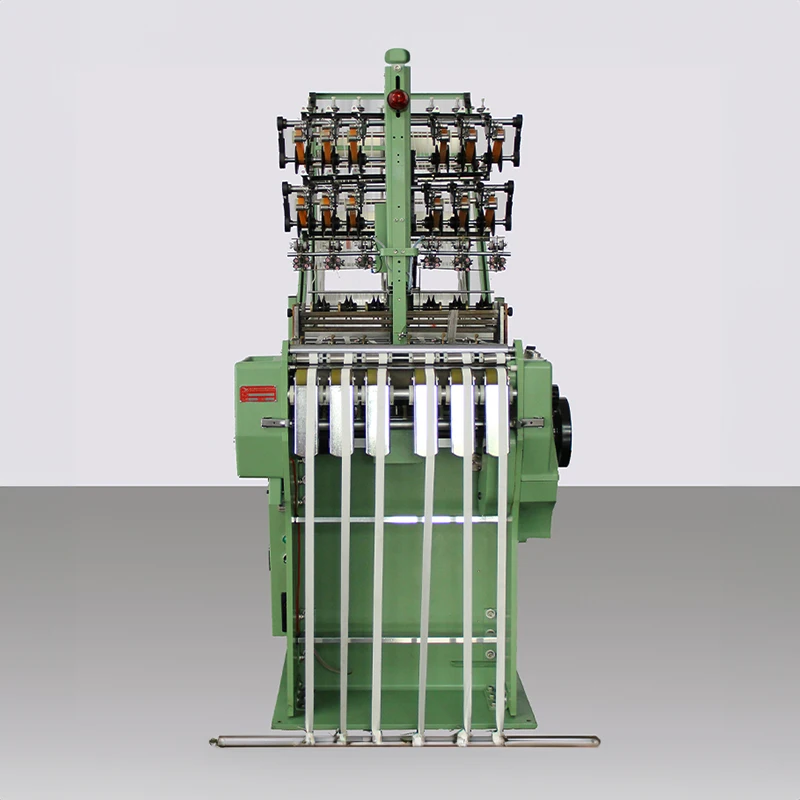 ベルト編み機針織機付きリボンナローファブリックスクールバッグを