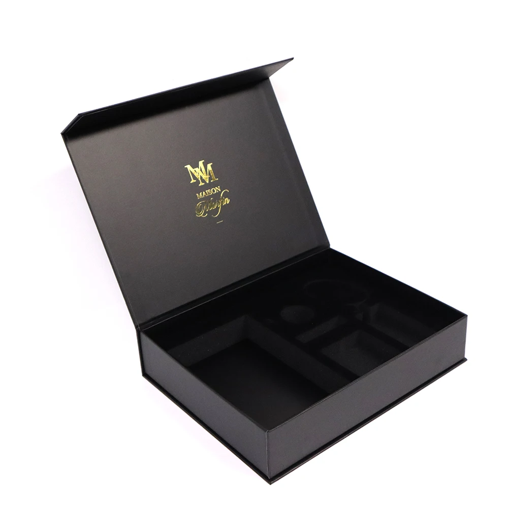 Custom Logo Luxury Rigid Box Magnetic Box for Cosmetic Packaging Rigid Magnetic Lid Gift Boxes