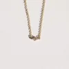 April necklace (O-shaped chain)