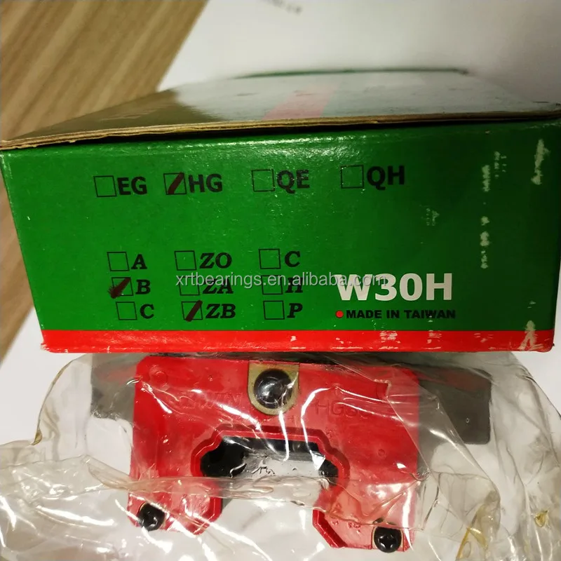 TAIWAN HIWIN Linear Guide Rail Slide Block Bearing HGW30 HGW30HC HGW30HCZ0C HGW30HCZOC for Cnc Machine