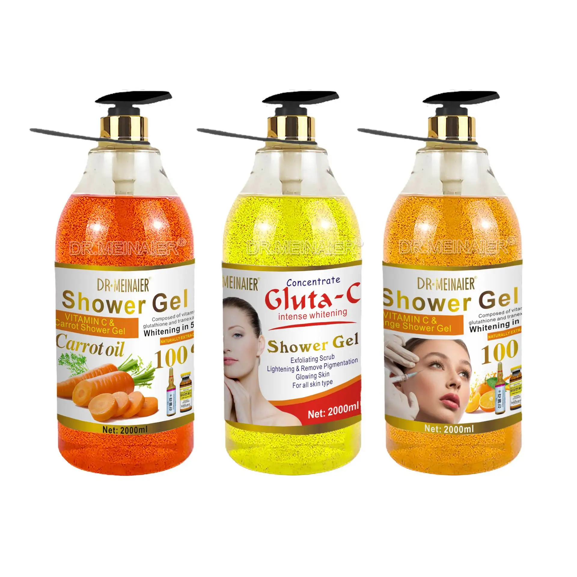 Duo De Soin Blanchissant Succes White - Gel Douche Gommant & Savon Au Curcuma Miel
