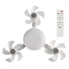 Ventilador de 3 cabezas/sin soporte de luz