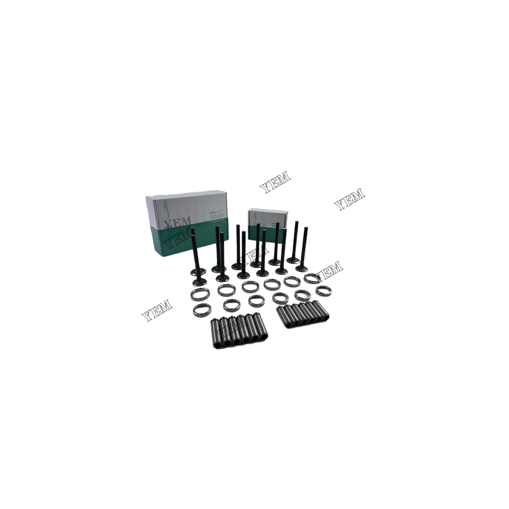 For Nissan TD27 PD6 PE6 FE6 Valve Guide Seat Set Heavy Equipment Engine Parts