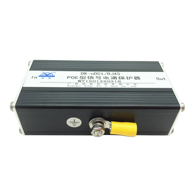 DIKAI Factory OEM Power Over Ethernet POE IP Camera Network RJ45 Surge Protective Device