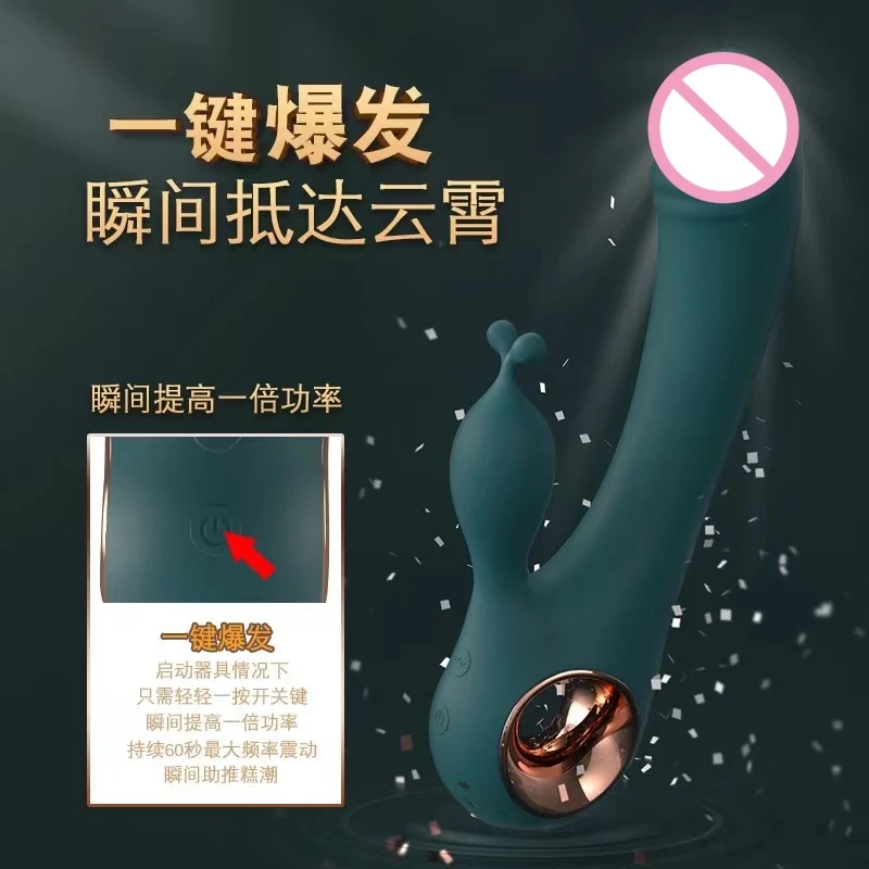 Gelance Hot Sale Female Pleasure Sex Rabbit Vibrator Dildo USB Remote Control Multi-Speeds Waterproof IPX7 Adult Sex Toy for