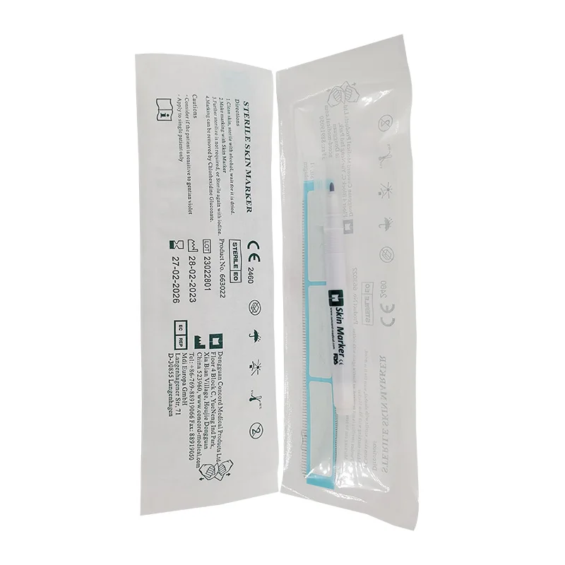 Professional Marker Pens Touch Medical Magic Marker Pens Use Body Marker for Surgical Labeling