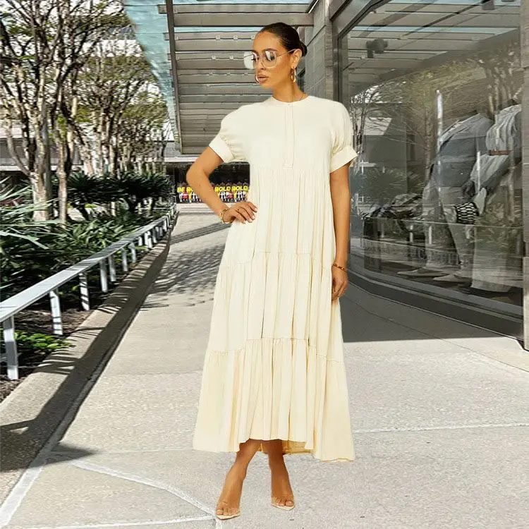 Thin French Lazy Knitted Dress 
