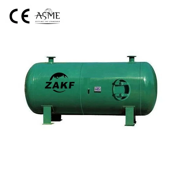 ZAKF ASME Air Tank Air Receiver Tank ASME Carbon Steel ASME Pressure Vessel Compressed Air Storage Tank